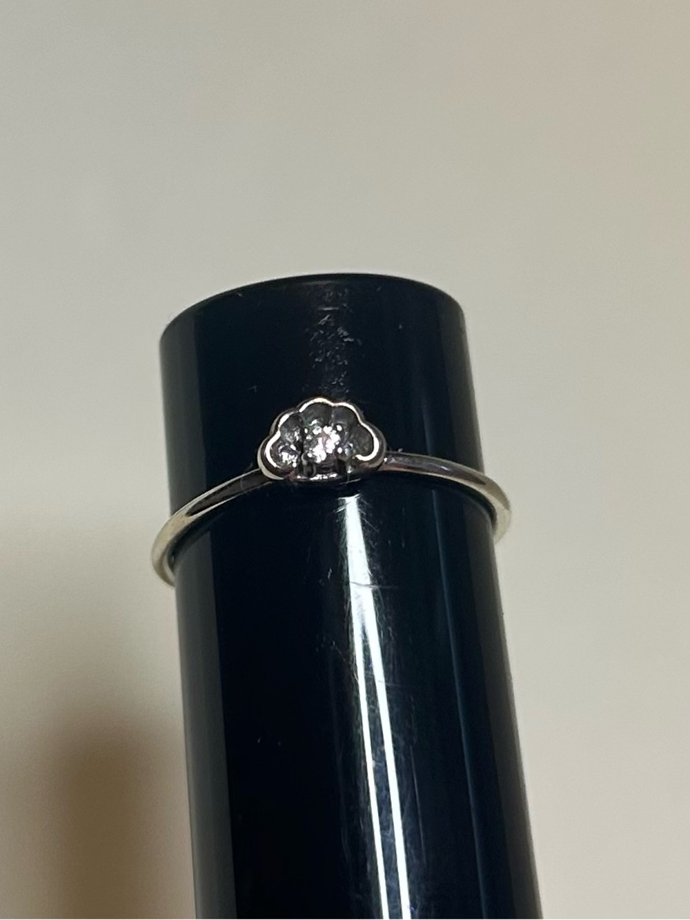 Regal Rose - MAUD. Gothic Clam Shell Ring - Silver - Medium